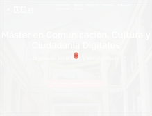 Tablet Screenshot of cccd.es